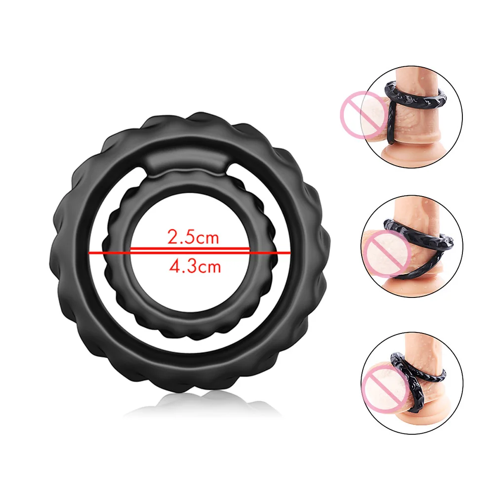EXVOID Cock Lock Ring Scrotum Bind Elastic Sex Toys for Men Erection Penis Ring Male Dice Delay Ejaculation Liquid Silicone 15 H8aeb9463695d4eaa9e9bf07c0c6e5c07Q