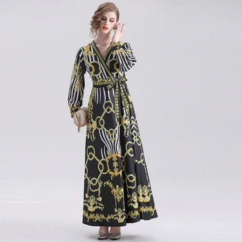 A-Autumn Dress Runway Dresses 2020 Women High Quality Print Long Shirt Dresses For Womens Maxi Dress Party Robe Femme Ete 2020
A-Autumn Dress Runway Dresses 2020 Women High Quality Print Long Shirt Dresses For Womens Maxi Dress Party Robe Femme Ete 2020