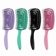 4 Colors Hair Detangling Brush High Temperature Resistent Ultra-soft Bristles Hair Detangler Brush Straight Curly Wet Dry Hair
4 Colors Hair Detangling Brush High Temperature Resistent Ultra-soft Bristles Hair Detangler Brush Straight Curly Wet Dry Hair