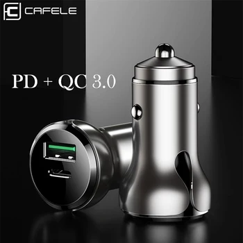 Cafele Quick Charge 4.0 3.0 USB Car Charger For iPhone Xiaomi Huawei Samsung 36W Car Phone Charger PD Fast USB Type C Charger
Cafele Quick Charge 4.0 3.0 USB Car Charger For iPhone Xiaomi Huawei Samsung 36W Car Phone Charger PD Fast USB Type C Charger