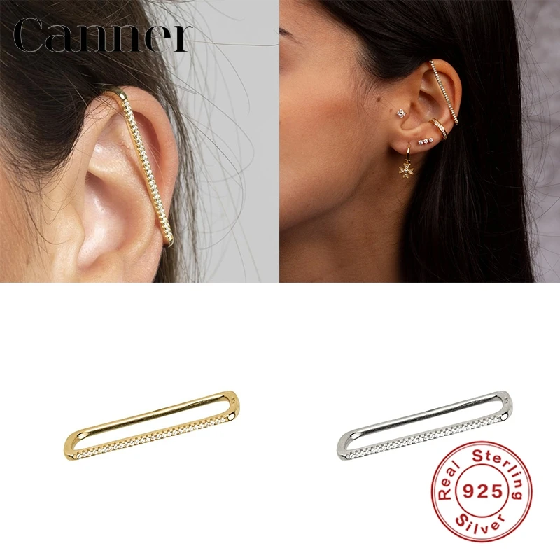 1pc 925 Sterling Silver Ear Cuff AAAAA Zircon Rectangle Geometric Clip On Earrings For Women Fine Jewelry No Piercing Earcuff W4
1pc 925 Sterling Silver Ear Cuff AAAAA Zircon Rectangle Geometric Clip On Earrings For Women Fine Jewelry No Piercing Earcuff W4