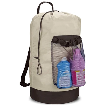 Backpack Laundry Bag,Laundry Backpack with Shoulder Straps and Mesh Pocket Durable Nylon Laundry Washing Backpack with Drawstrin
Backpack Laundry Bag,Laundry Backpack with Shoulder Straps and Mesh Pocket Durable Nylon Laundry Washing Backpack with Drawstrin