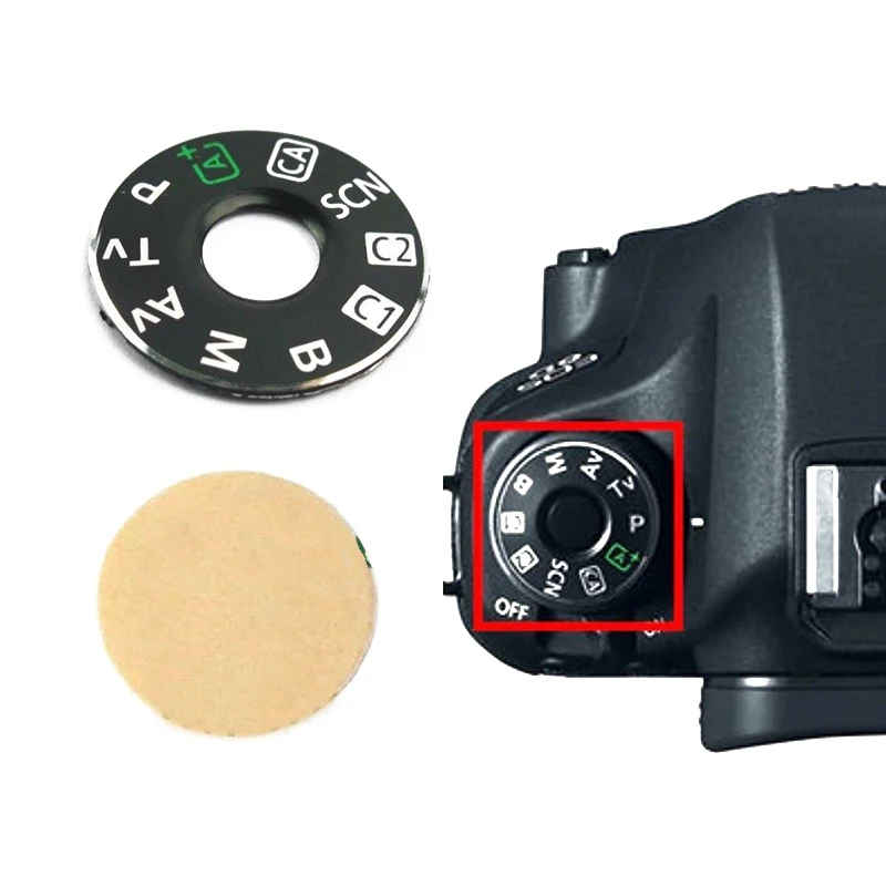 Accessories Dial Interface Cover Kit 1pc Replacement Plate Spare Parts Camera Function Button
Accessories Dial Interface Cover Kit 1pc Replacement Plate Spare Parts Camera Function Button