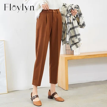 FLOYLYN Casual Thick Pencil Pants Women Plus Size Wool Female Work Suit Pants Autumn Winter High Waist Female Trousers Capris
FLOYLYN Casual Thick Pencil Pants Women Plus Size Wool Female Work Suit Pants Autumn Winter High Waist Female Trousers Capris