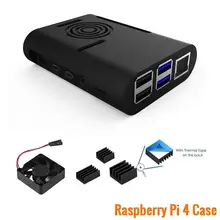 Raspberry Kit for Adapter Case Pi 4 RPI4 Case Interface New and Type C 4B with Heat Sink Cooling Fan Pi 4 Model
Raspberry Kit for Adapter Case Pi 4 RPI4 Case Interface New and Type C 4B with Heat Sink Cooling Fan Pi 4 Model