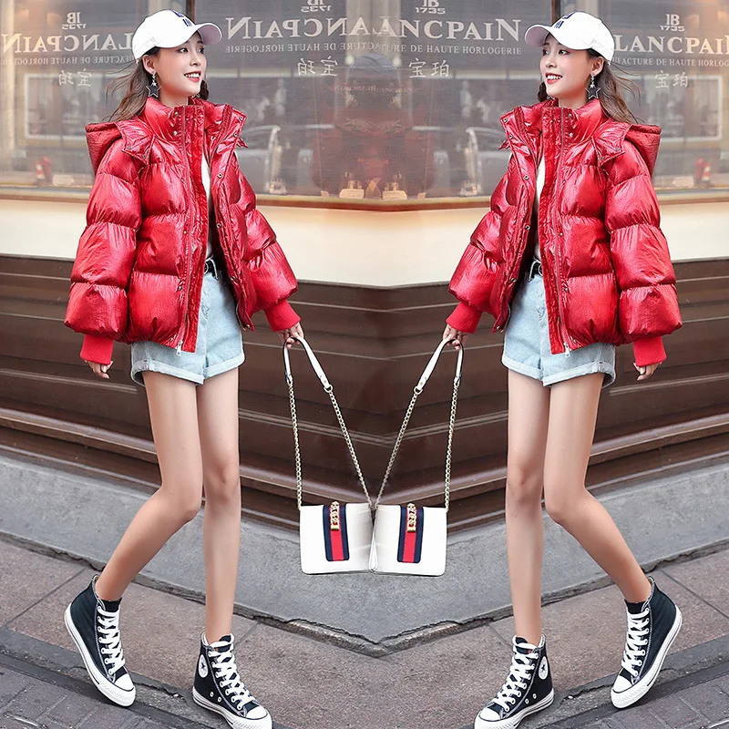 Cotton-padded Clothes Women's Short 2019 Winter New Style Korean-style Hooded Warm Coat Versitile Fashion down Jacket Cotton-pad
Cotton-padded Clothes Women's Short 2019 Winter New Style Korean-style Hooded Warm Coat Versitile Fashion down Jacket Cotton-pad