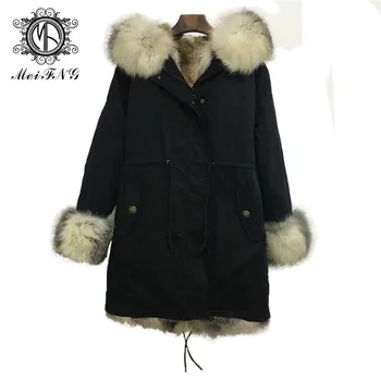 Coat In Apparel For Women Tartan Fox Fur Winter Keep Warm Parka Match Color Collar S-4XL Big Sleeve
Coat In Apparel For Women Tartan Fox Fur Winter Keep Warm Parka Match Color Collar S-4XL Big Sleeve