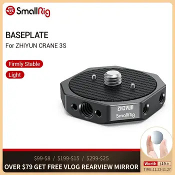 SmallRig Baseplate for ZHIYUN CRANE 3S Handheld Stabilizer Quick Release Plate For Original Gimbal Tripod Accessories Rig- 2855
SmallRig Baseplate for ZHIYUN CRANE 3S Handheld Stabilizer Quick Release Plate For Original Gimbal Tripod Accessories Rig- 2855