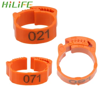 HILIFE For Chicken Duck Pigeon Color Randomly Foot Ring Buckle Ring Leg Digital Label Adjustable 100Pcs/set
HILIFE For Chicken Duck Pigeon Color Randomly Foot Ring Buckle Ring Leg Digital Label Adjustable 100Pcs/set