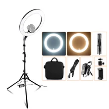 New capsaver 14 inch 18 inch Ring Light LED Video Light Makeup Lamp with Tripod Stand TL-160S TL-600S L4500 RL-12A RL-18A
New capsaver 14 inch 18 inch Ring Light LED Video Light Makeup Lamp with Tripod Stand TL-160S TL-600S L4500 RL-12A RL-18A