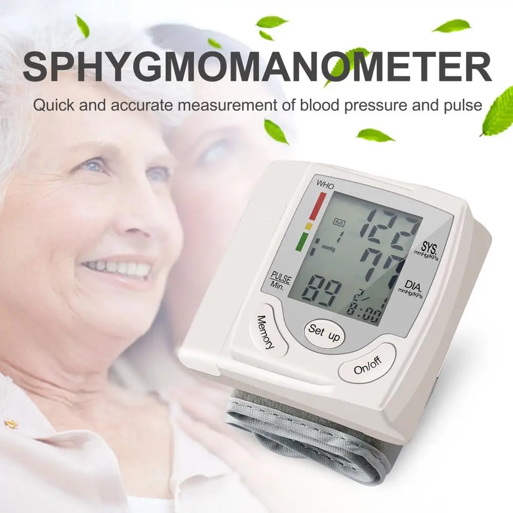 Automatic Digital LCD Display Wrist Monitor Heart Beat Rate Pulse Meter Measure White Convenient Carry
Automatic Digital LCD Display Wrist Monitor Heart Beat Rate Pulse Meter Measure White Convenient Carry