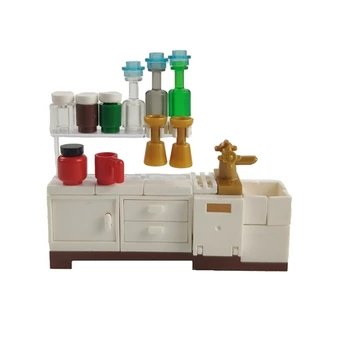 Creator City Furniture Cup Cupboard Birthday Present Educational Toy Storage Tank Drawer Cities Building Blocks Model
Creator City Furniture Cup Cupboard Birthday Present Educational Toy Storage Tank Drawer Cities Building Blocks Model