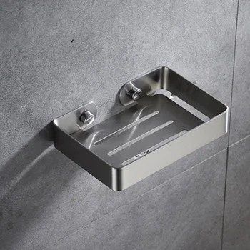 Stainless Steel Soap Tray Punch-free Soap Dish Box Shelf With Drain Hole For Bathroom Storage Box Tray
Stainless Steel Soap Tray Punch-free Soap Dish Box Shelf With Drain Hole For Bathroom Storage Box Tray