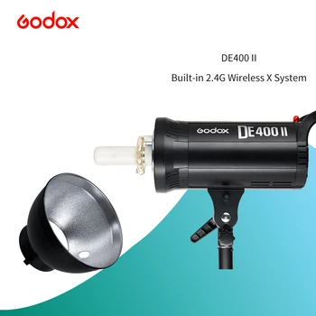 

Godox DE400II 400W 400Ws Studio Flash Light Strobe Lamp Head Lighting Photography Bowens Mount Studio Flash