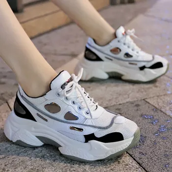 Women Chunky Sport Platform Thick Sole Ladies Female Chunky Shoes Women Running Platform Increase fashion Sneakers Z1-18
Women Chunky Sport Platform Thick Sole Ladies Female Chunky Shoes Women Running Platform Increase fashion Sneakers Z1-18