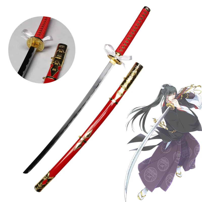 Free Shipping 104cm Length Sword Taroutachi Ootachi Online Game Touken Ranbu Katana Cosplay Prop Real Steel Blade-No Sharp/Red
Free Shipping 104cm Length Sword Taroutachi Ootachi Online Game Touken Ranbu Katana Cosplay Prop Real Steel Blade-No Sharp/Red