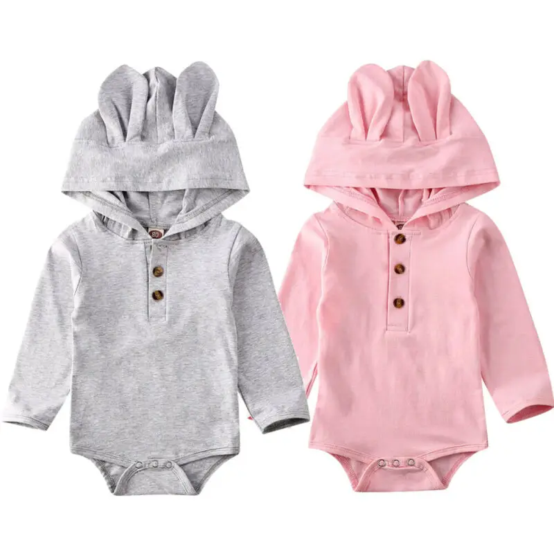 Fall Autumn Newborn Infant Baby Boy Girl Clothes Hooded Solid Easter Bodysuit Jumpsuit Outfits Spring Suit
Fall Autumn Newborn Infant Baby Boy Girl Clothes Hooded Solid Easter Bodysuit Jumpsuit Outfits Spring Suit