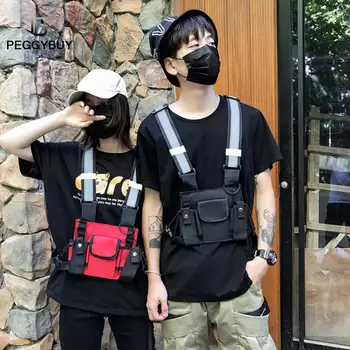 Chest Bag for Men Hip Hop Harness Chest Rig Bag Vest Streewear Women Tactical Shoulder Bag Multi-function Travel Casual Rucksack
Chest Bag for Men Hip Hop Harness Chest Rig Bag Vest Streewear Women Tactical Shoulder Bag Multi-function Travel Casual Rucksack
