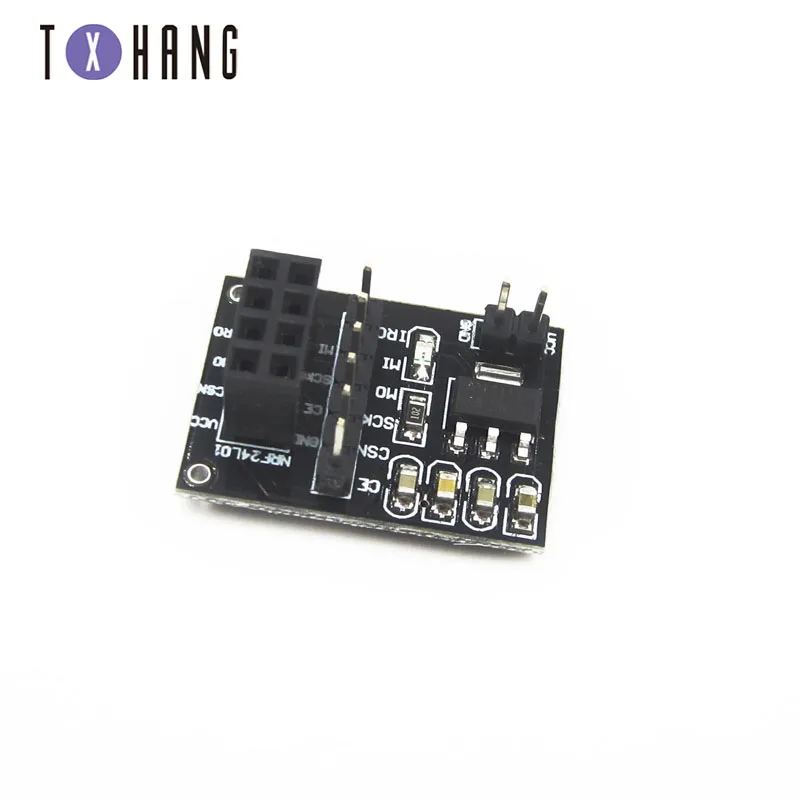 5pcs Socket Adapter plate Board for 8Pin NRF24L01 Add Wireless Transceive module 51
5pcs Socket Adapter plate Board for 8Pin NRF24L01 Add Wireless Transceive module 51