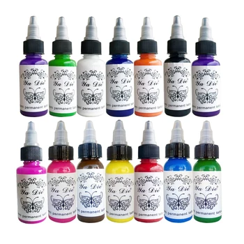 14 Pcs 30ml Professional Tattoo Ink 414 Colors Set 1oz 30ml/Bottle Tattoo Pigment Kit Fashion Makeup cosmetics Tools Ink
14 Pcs 30ml Professional Tattoo Ink 414 Colors Set 1oz 30ml/Bottle Tattoo Pigment Kit Fashion Makeup cosmetics Tools Ink