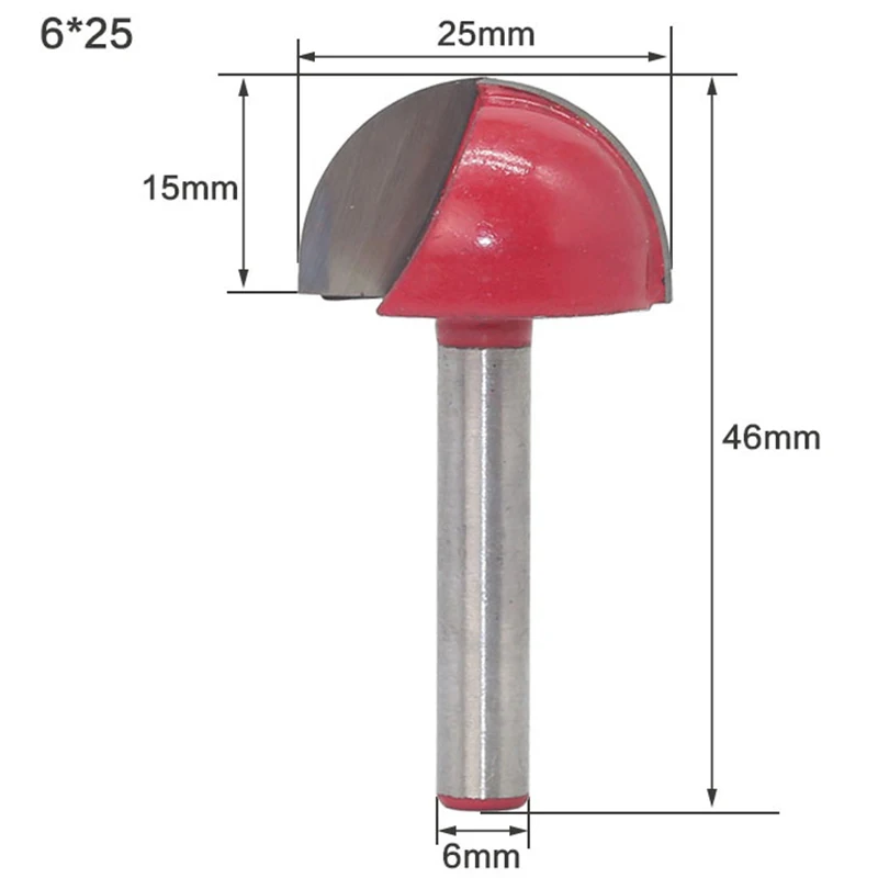 TALI 6mm Shank Double Edging Wood Router Bit Tungsten Carbide Cove Box Router Bit Woodworking Milling Cutter
TALI 6mm Shank Double Edging Wood Router Bit Tungsten Carbide Cove Box Router Bit Woodworking Milling Cutter