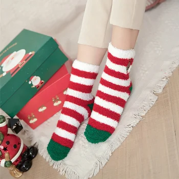 Christmas socks Gift 3D Fluffy Coral Velvet Thick Warm Winter Sock For Women new Year gift Sox
Christmas socks Gift 3D Fluffy Coral Velvet Thick Warm Winter Sock For Women new Year gift Sox