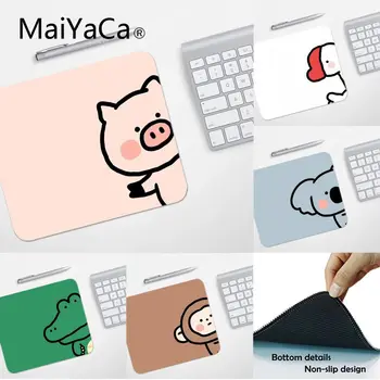 MaiYaCa High Quality Cute Pig Monkey Elephant Cat Laptop Computer Mousepad Smooth Writing Pad Desktops Mate gaming mouse pad
MaiYaCa High Quality Cute Pig Monkey Elephant Cat Laptop Computer Mousepad Smooth Writing Pad Desktops Mate gaming mouse pad