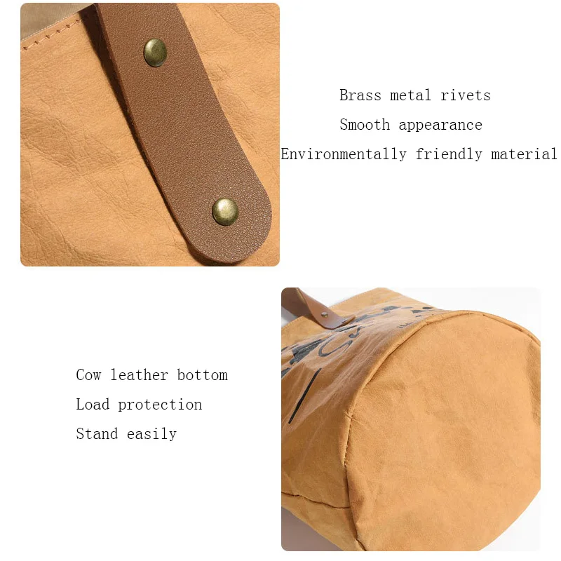 bags & wrapping supplies  1pc waterproof tyvek brown kraft paper