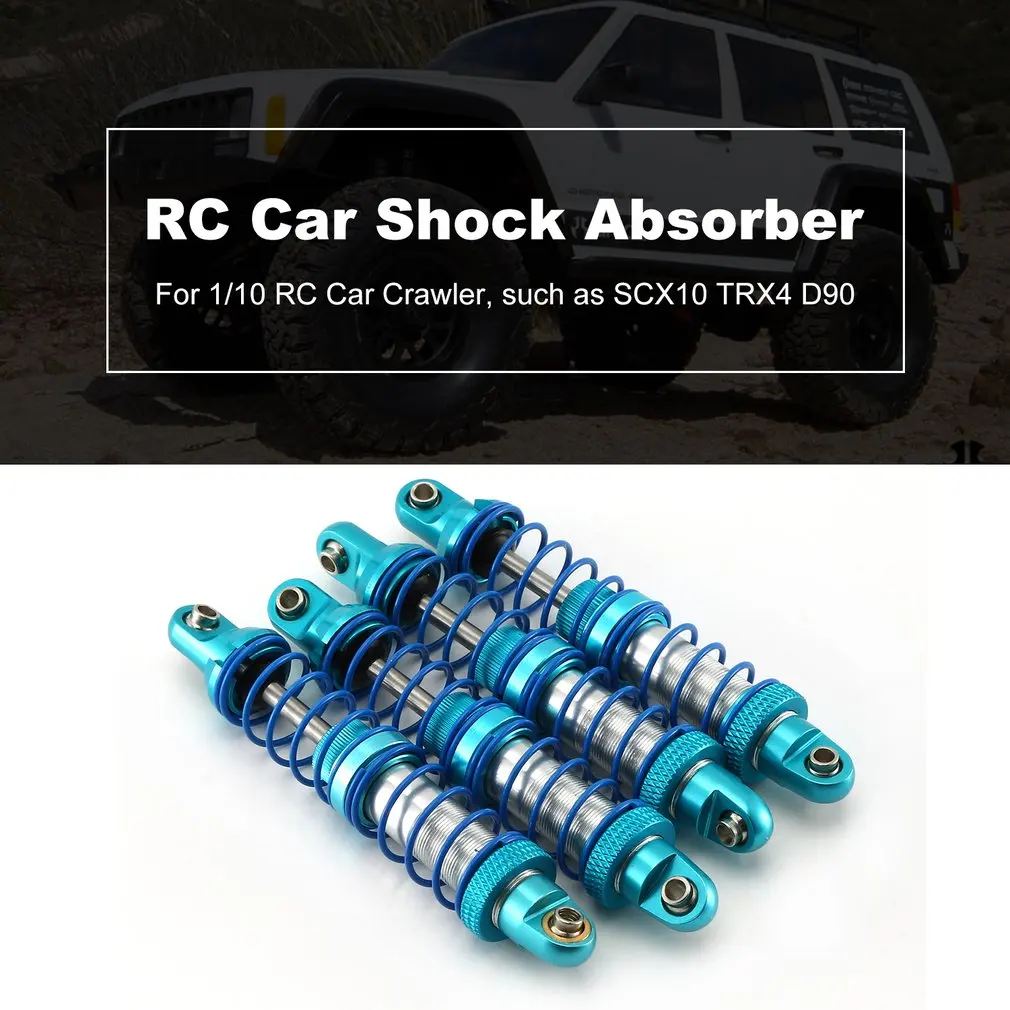 Oil Adjustable 80mm 90mm 100mm 110mm 120mm Metal Shock Absorber Damper for 1/10 RC Car Parts Truck Crawler Axial SCX10 TRX4 D90
Oil Adjustable 80mm 90mm 100mm 110mm 120mm Metal Shock Absorber Damper for 1/10 RC Car Parts Truck Crawler Axial SCX10 TRX4 D90