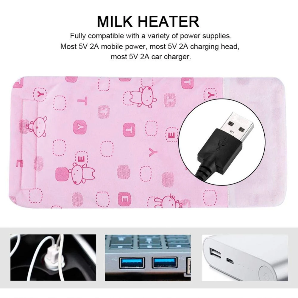 USB Travel Baby Supplies Insulated Portable Outdoor Electric Bottle Cover Heater Thermostat Milk Warmer
USB Travel Baby Supplies Insulated Portable Outdoor Electric Bottle Cover Heater Thermostat Milk Warmer