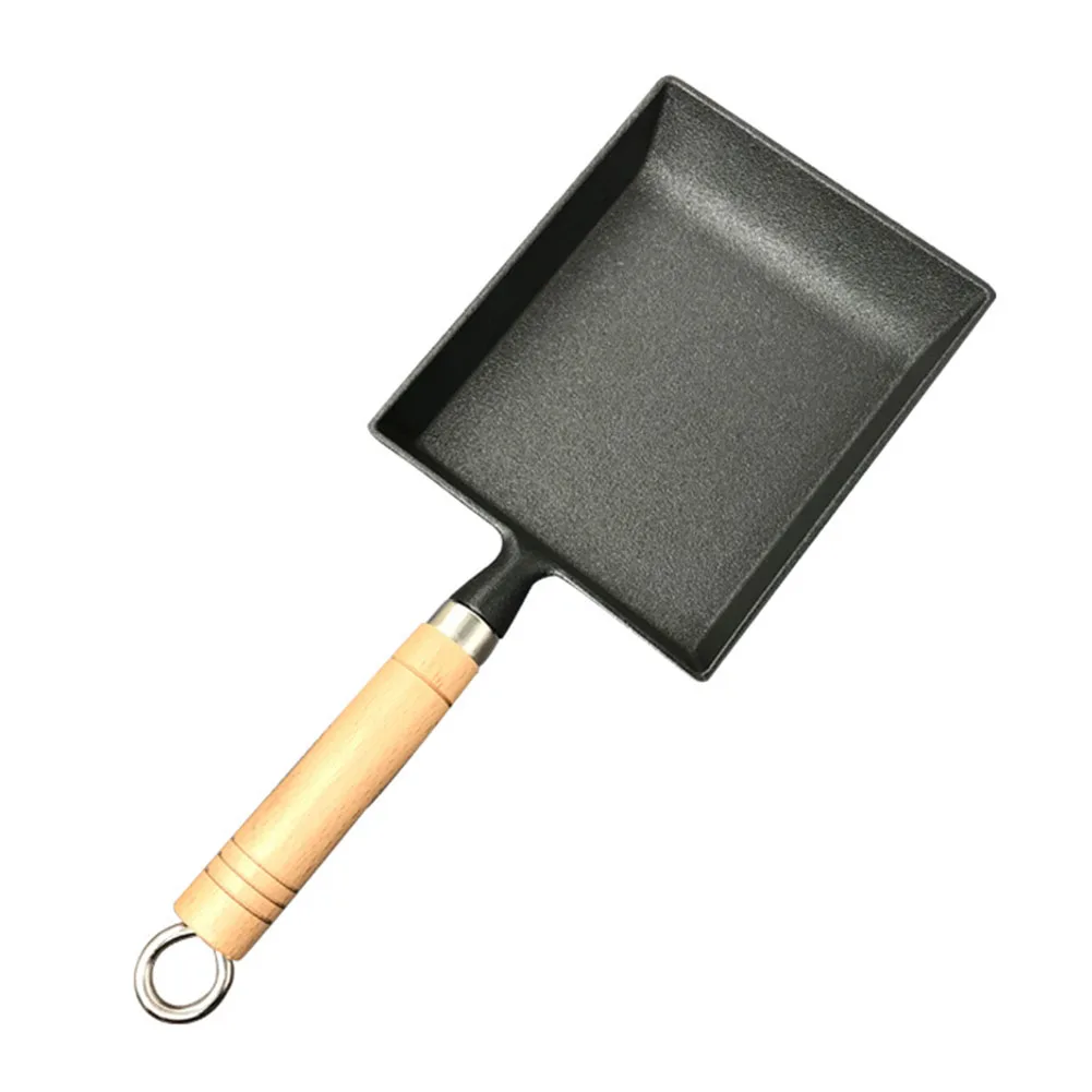 Durable Kitchen Pancake Cast Iron Frying Pan Square Japanese Style Cooking Tool Cookware Nonstick With Handle Multifunctional
Durable Kitchen Pancake Cast Iron Frying Pan Square Japanese Style Cooking Tool Cookware Nonstick With Handle Multifunctional