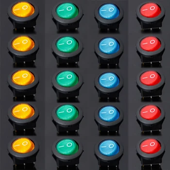 20pcs LED Dot Light 12Volt For Car Boat Round ON/OFF Rocker Toggle SPST Switch Practical and durable and Easy to install
20pcs LED Dot Light 12Volt For Car Boat Round ON/OFF Rocker Toggle SPST Switch Practical and durable and Easy to install