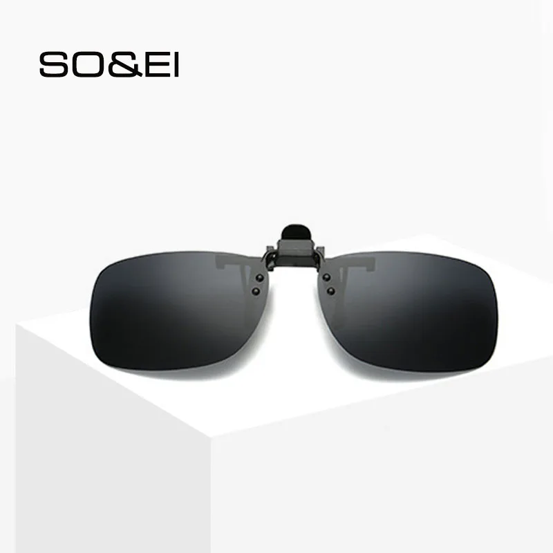 SO&EI Day and Night Glasses Clips Polarized Square Dual-use Clip Lens Men Night Vision Lens Glasses Clip UV400
SO&EI Day and Night Glasses Clips Polarized Square Dual-use Clip Lens Men Night Vision Lens Glasses Clip UV400