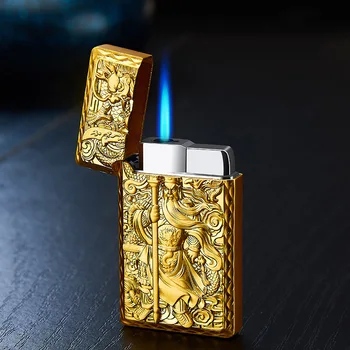Gas Lighter Square Side Slip Wheel Mini Lighters Firestone Loud Metal Cigar Smoking Lighters Cigarettes Accessories
Gas Lighter Square Side Slip Wheel Mini Lighters Firestone Loud Metal Cigar Smoking Lighters Cigarettes Accessories