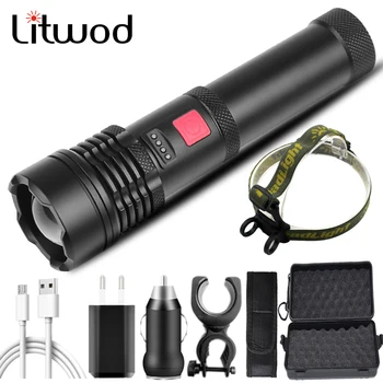 XHP50.2 Led Flashlight Built in 18650 USB Rechargeable Battery Zoomable Torch 2 in 1 Head Lamp Hard Bulbs Bike Light Litwod 20W
XHP50.2 Led Flashlight Built in 18650 USB Rechargeable Battery Zoomable Torch 2 in 1 Head Lamp Hard Bulbs Bike Light Litwod 20W