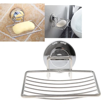 Stainless Steel Vacuum Suction Cup Soap Saver Dish Soap Tray Soap Holder
Stainless Steel Vacuum Suction Cup Soap Saver Dish Soap Tray Soap Holder