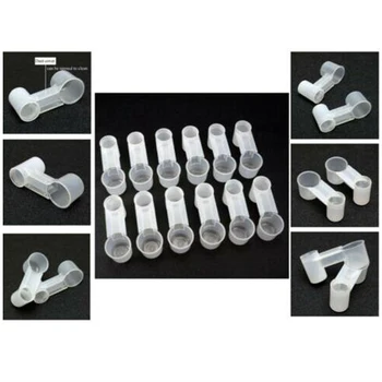 12PC Set Poultry Water Drinking Cups Plastic Chicken Hen Bird Drinker Farm Tool