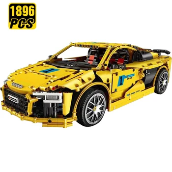 Creator Expert Technic Speed Champion R8 Super Sports Car MOC Set Building Blocks Car Bricks Toys Birthday Gift
Creator Expert Technic Speed Champion R8 Super Sports Car MOC Set Building Blocks Car Bricks Toys Birthday Gift