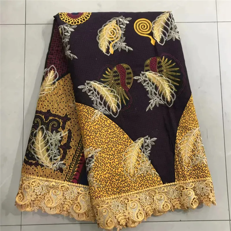 Newest African Wax Lace Fabric, 100 % cotton embroidered african nigerian guipure net lace for Ankara wax fabrics 6yards!AE66
Newest African Wax Lace Fabric, 100 % cotton embroidered african nigerian guipure net lace for Ankara wax fabrics 6yards!AE66