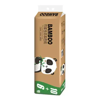 Toilet Paper Bamboo Fiber Paper Roll Paper Affordable Soft Skin-Friendly 4 Layers 16 Rolls/Pack Baby Natural Tampon Family
Toilet Paper Bamboo Fiber Paper Roll Paper Affordable Soft Skin-Friendly 4 Layers 16 Rolls/Pack Baby Natural Tampon Family