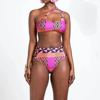 2020 New Sexy Scoop Neck Bikini Women Stripped Swimsuit Checkered Print Bathing Suit S-XL Girl Backless Swimwear Bikini Set
2020 New Sexy Scoop Neck Bikini Women Stripped Swimsuit Checkered Print Bathing Suit S-XL Girl Backless Swimwear Bikini Set