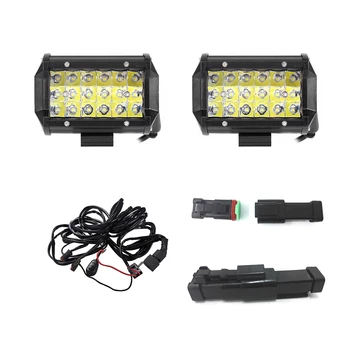 2PCS ECAHAYAKU 5" Led Work Light Bar 54W 3-Row Spot Beam Offroad Led Driving Lamp 12V 24V DC for Trucks SUV ATV 4x4 4WD Led Bar
2PCS ECAHAYAKU 5" Led Work Light Bar 54W 3-Row Spot Beam Offroad Led Driving Lamp 12V 24V DC for Trucks SUV ATV 4x4 4WD Led Bar