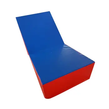 Incline Gymnastics Mat Foldable Wedge Ramp PVC Cover Foam Stuffing Tumbling Mat For Gym Sports Exercise Aerobics