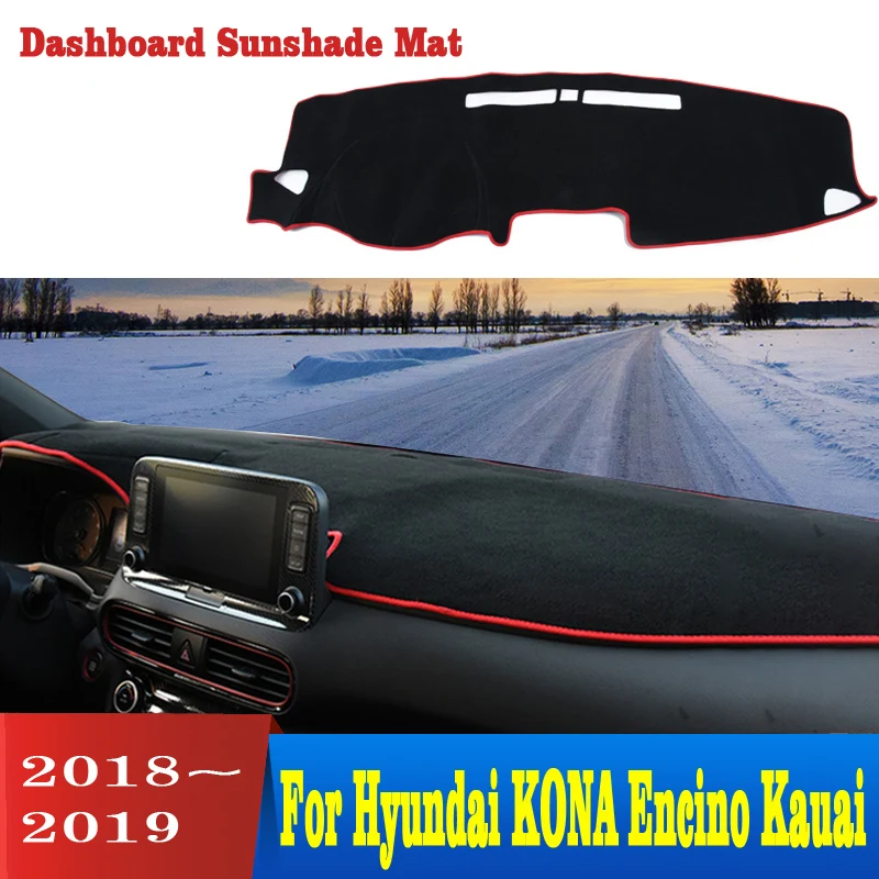 Anti-Slip Mat For Hyundai Kona Encino Kauai 2018 2019 Dashboard Cover Pad Sunshade Dashmat Carpet Anti-UV Car Accessories Rug
Anti-Slip Mat For Hyundai Kona Encino Kauai 2018 2019 Dashboard Cover Pad Sunshade Dashmat Carpet Anti-UV Car Accessories Rug