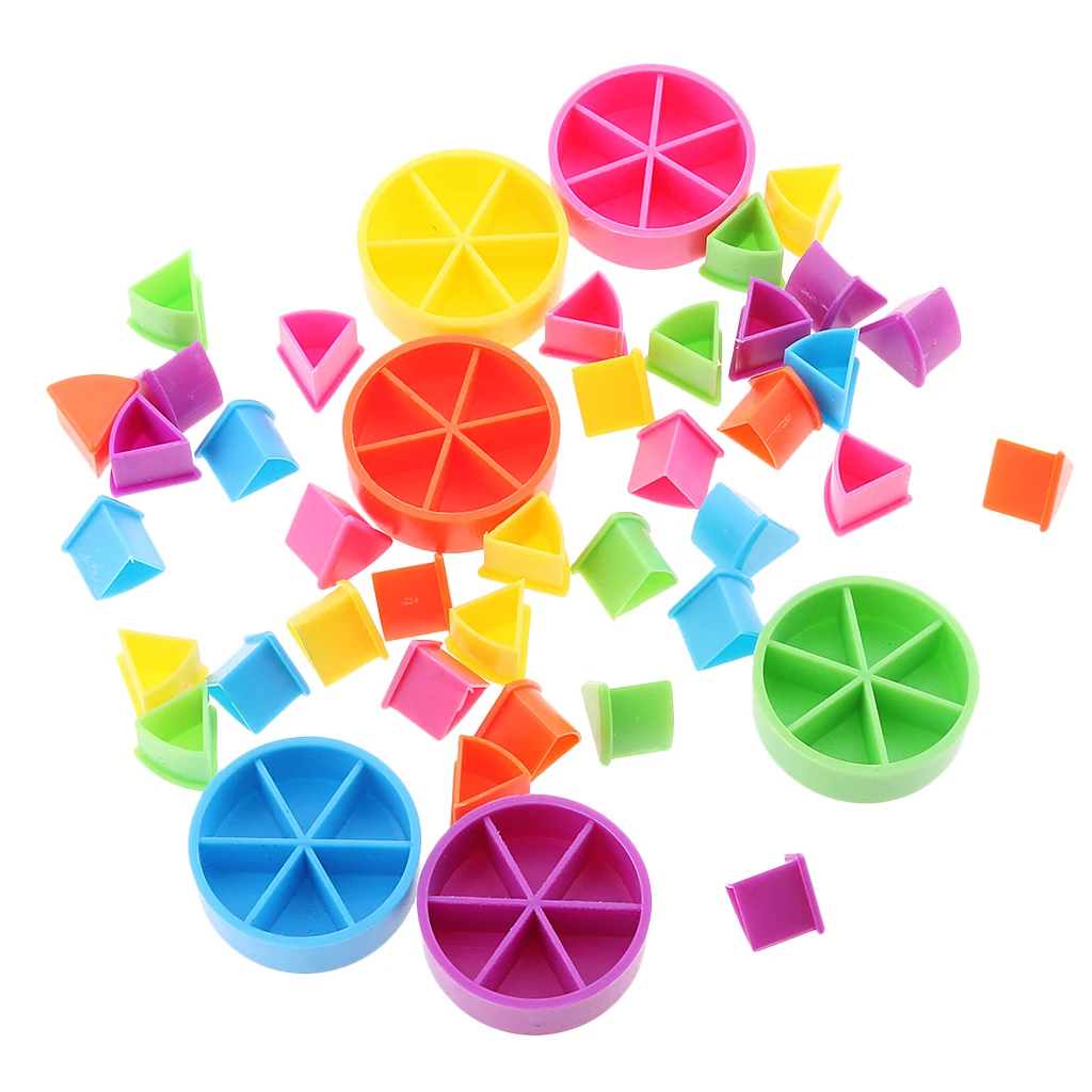 Set of 84 Pieces Trivial Pursuit Math Fractions Learning Games Pieces Math Material Kids Early Education Toy Set of 84 Pieces Trivial Pursuit Math Fractions Learning Games Pieces Math Material Kids Early Education Toy