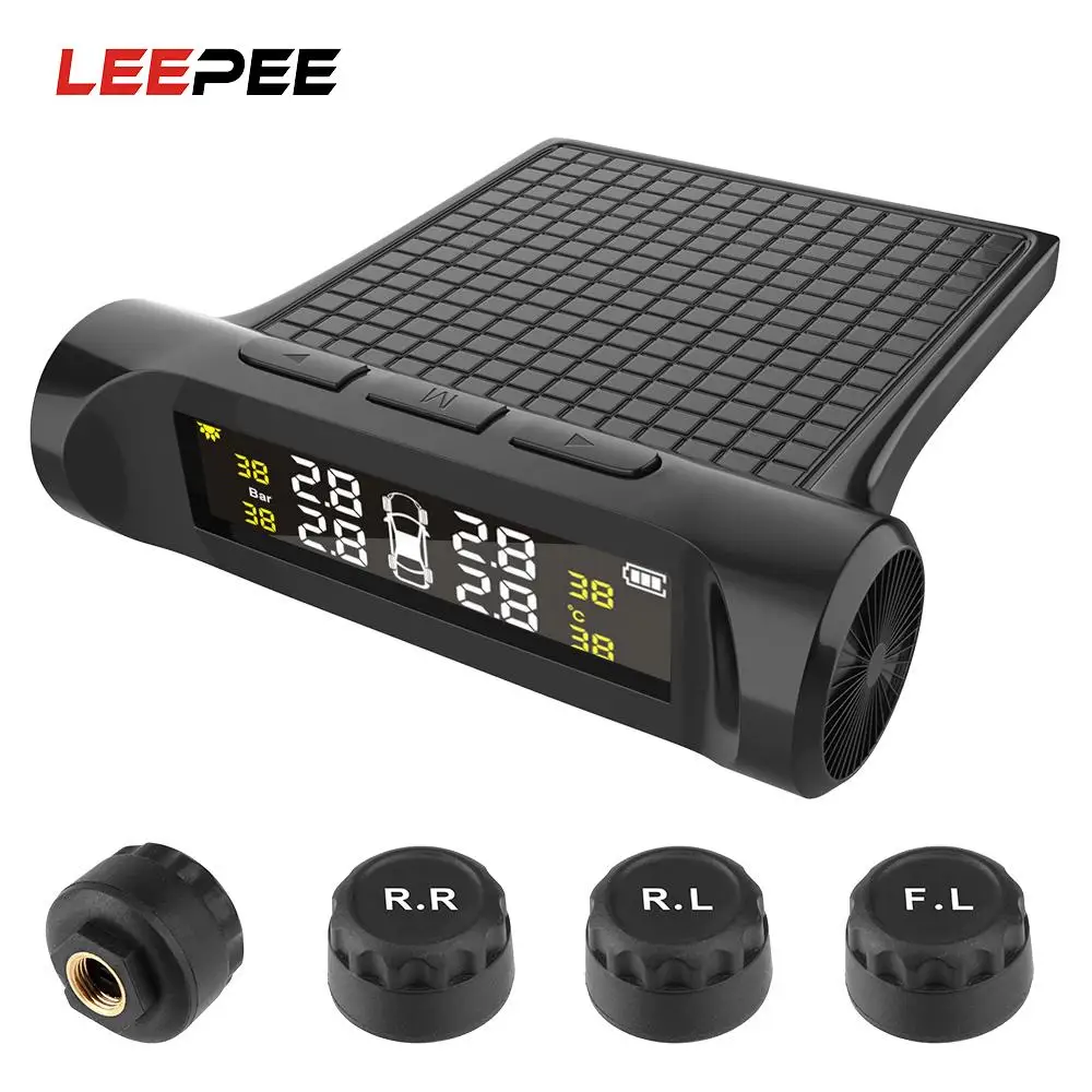 Car TPMS Tyre Pressure Monitoring SystemTyre Pressure Battery Digital LCD Display Auto Security Alarm Systems Automobile Parts
Car TPMS Tyre Pressure Monitoring SystemTyre Pressure Battery Digital LCD Display Auto Security Alarm Systems Automobile Parts
