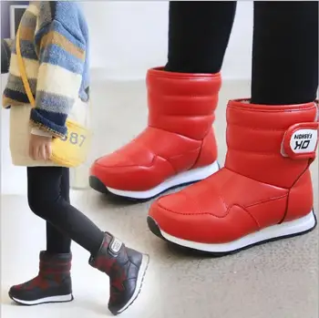 Winter Warm Thicker Baby Children Snow Boots Anti-Slip Kids Boys Girls Martin Boots Plush Waterproof Children Shoes Sneakers
Winter Warm Thicker Baby Children Snow Boots Anti-Slip Kids Boys Girls Martin Boots Plush Waterproof Children Shoes Sneakers