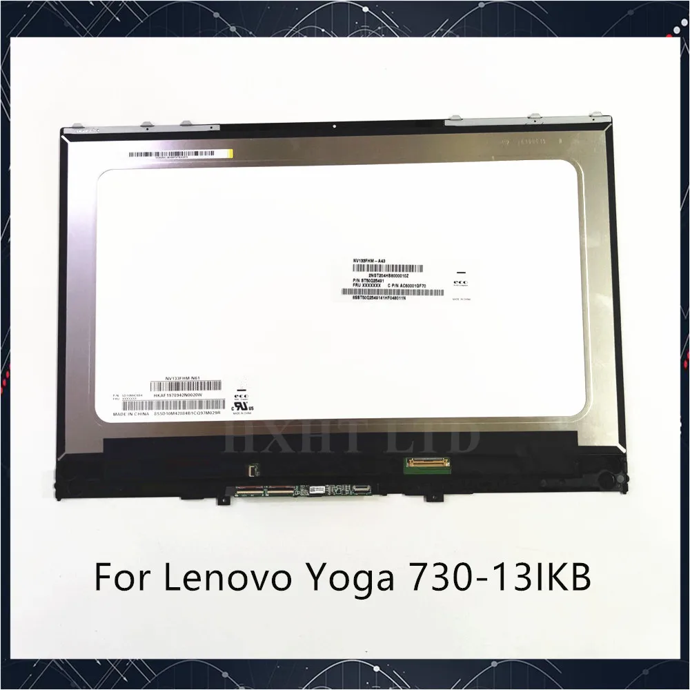 Original 13.3" For Lenovo Yoga 730-13IKB LCD Screen Touch Assembly M133NWF4 MV133FHM-N61 1920x1080 FHD Yoga 730-13 LED Tested
Original 13.3" For Lenovo Yoga 730-13IKB LCD Screen Touch Assembly M133NWF4 MV133FHM-N61 1920x1080 FHD Yoga 730-13 LED Tested