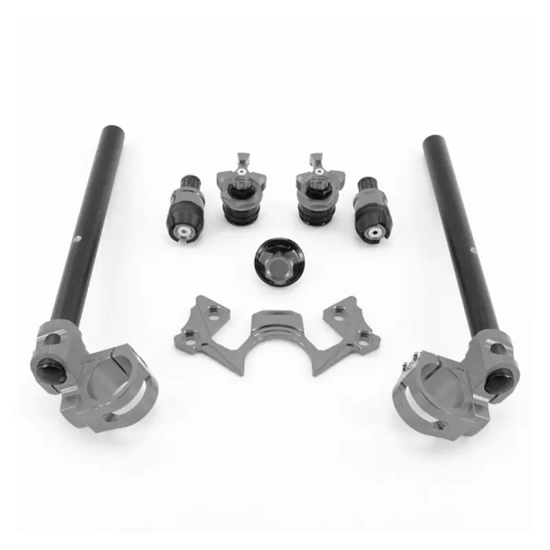 Adjustable Handlebars Clip On Bar Ends Fork Adjusters Yoke Nut Guard Pad Set for Kawasaki Handlebars Clip set
Adjustable Handlebars Clip On Bar Ends Fork Adjusters Yoke Nut Guard Pad Set for Kawasaki Handlebars Clip set