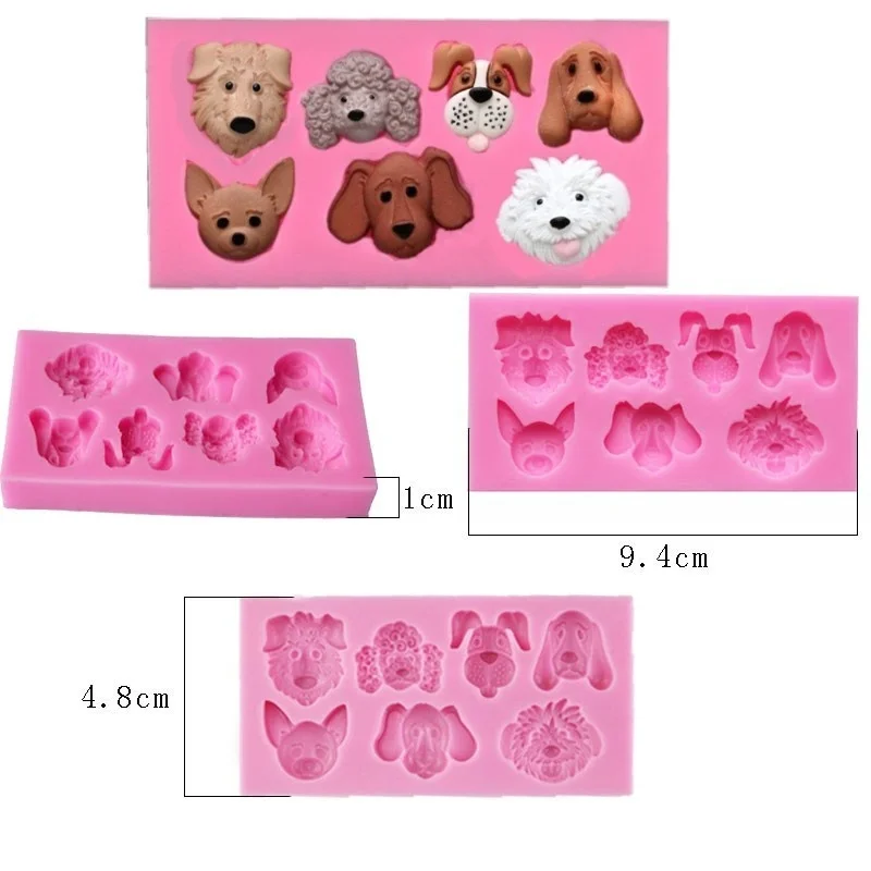 Silicone 3D Cute Dog Cat Fish Form Sugar Craft Chocolate Cake Decorating Tools Kitchen Fondant Baking Pastry Stencil Tools
Silicone 3D Cute Dog Cat Fish Form Sugar Craft Chocolate Cake Decorating Tools Kitchen Fondant Baking Pastry Stencil Tools